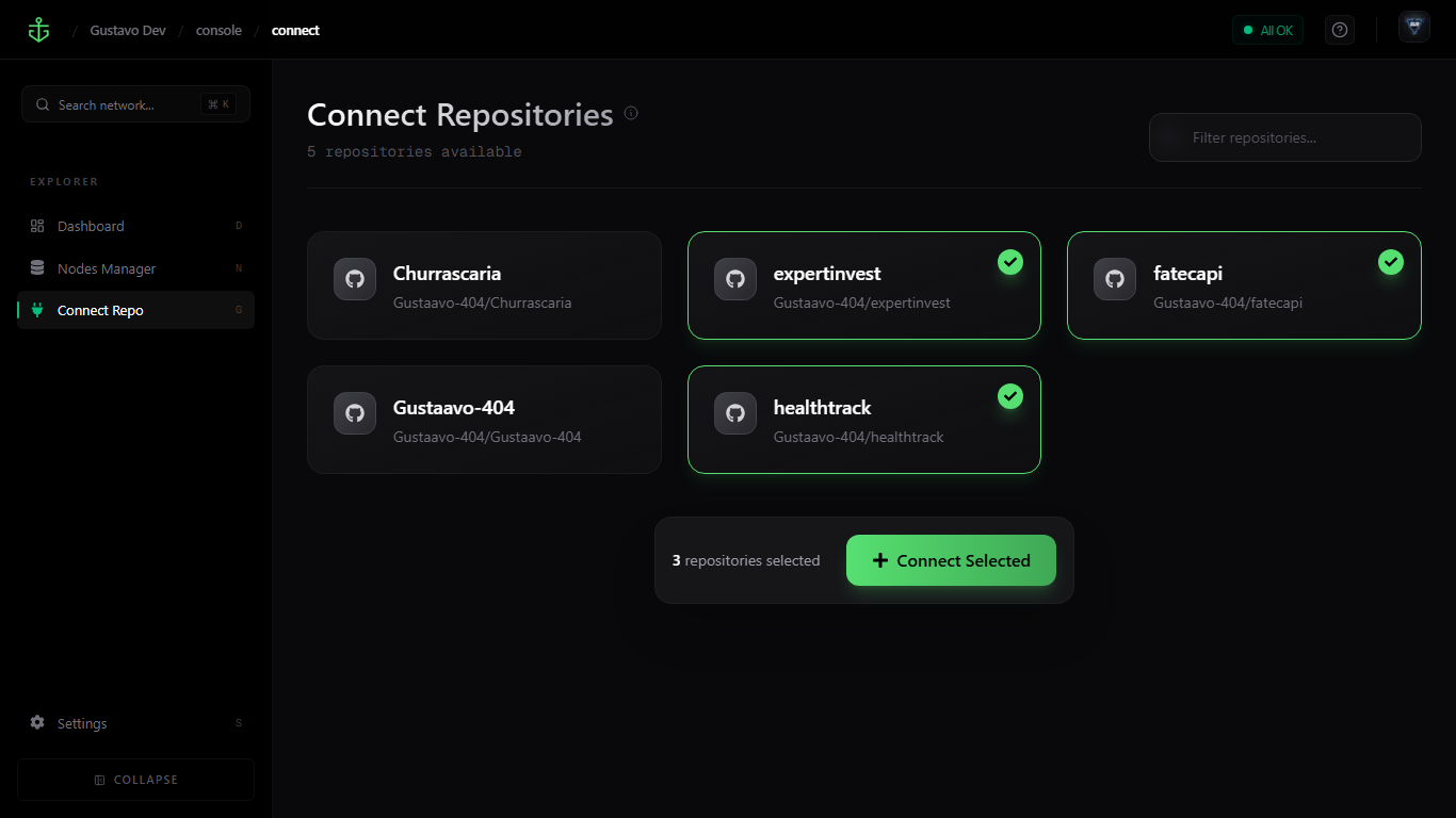 Step 2: Select Repositories
